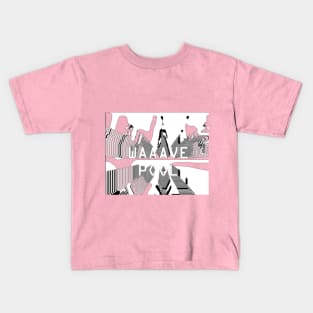 waaave_pool! Kids T-Shirt